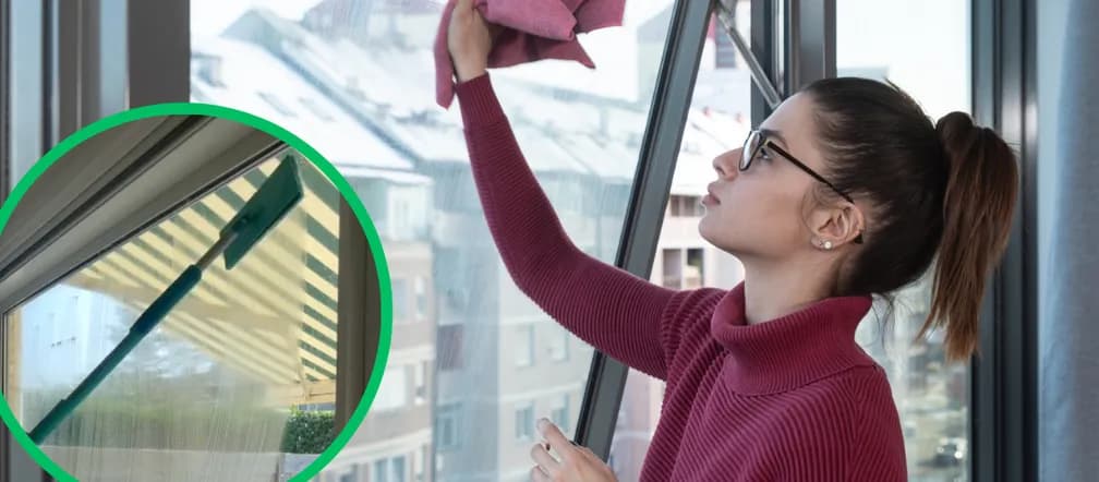 Jak umyć wysokie okna skutecznie i bezpiecznie – sprawdzone metody